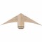 Ekena Millwork Bellingham Smooth Timber Gable Bracket, Douglas Fir, 36"W x 10"H x 5 1/2"D x 5 1/2"F, 7/12 Pitch GBW036X10X0606BEL00SDF - alternate 1